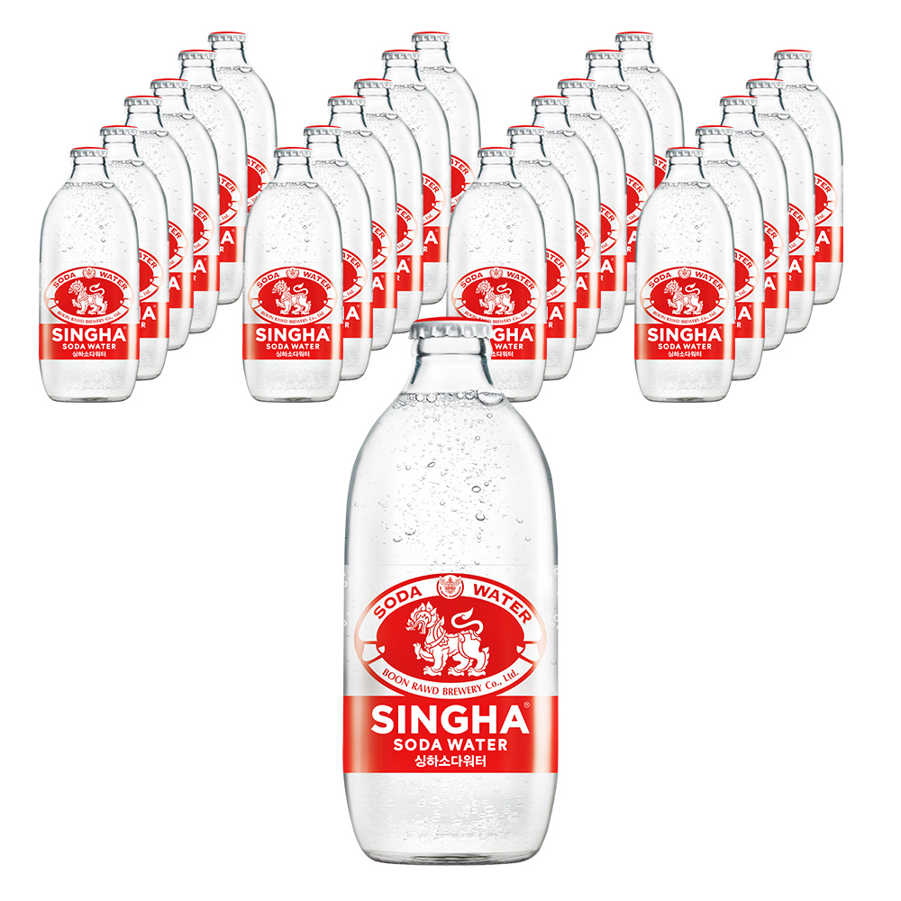 싱하소다워터, 325ml, 24개 상품 이미지 1