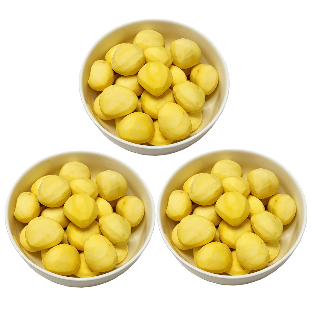 공주 깐밤 약품처리 전혀 안함 생율, 500g, 3개