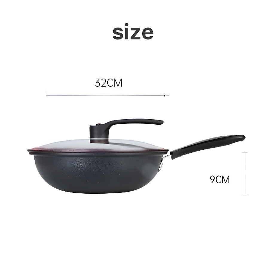 폰박스 올인 진공 후라이팬, 블랙, 32cm, 1개 상세정보 25