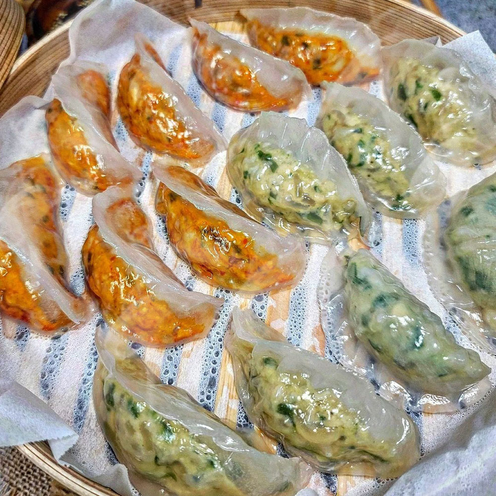 귀빈정 투명만두 440g, 고기, 2팩 + 김치, 1팩, 1개