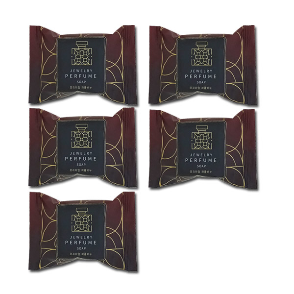 주얼리 퍼퓸비누, 80g, 5개