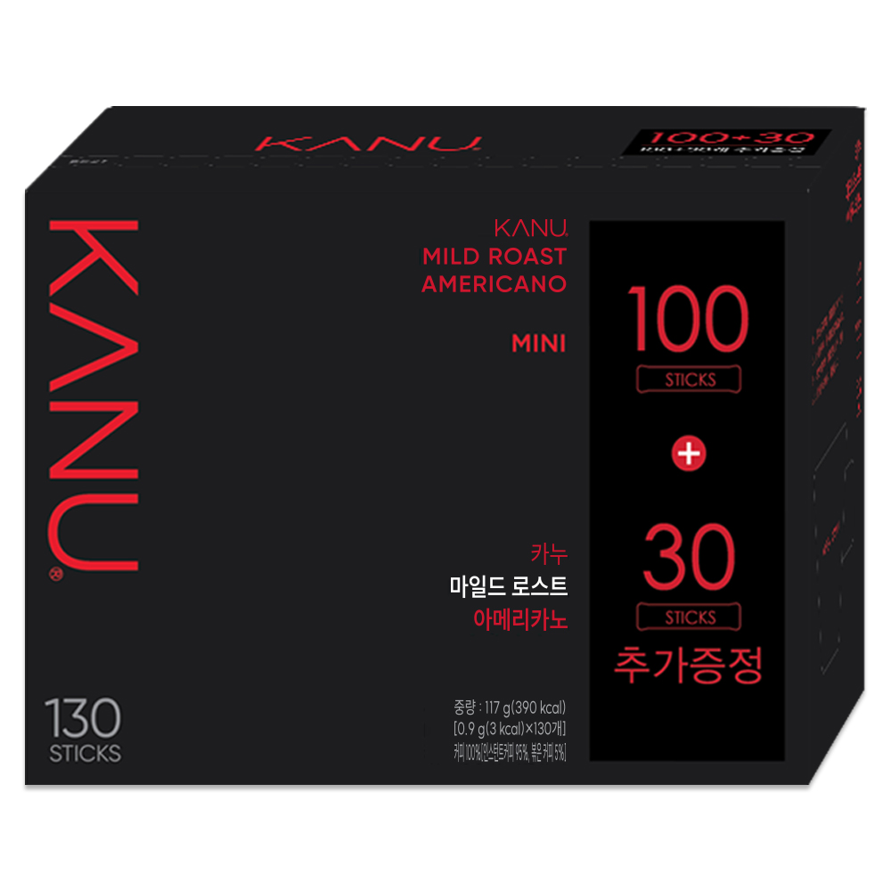[토스쇼핑] 동서식품 카누 미니 마일드 로스트 아메리카노, 0.9g, 130개입