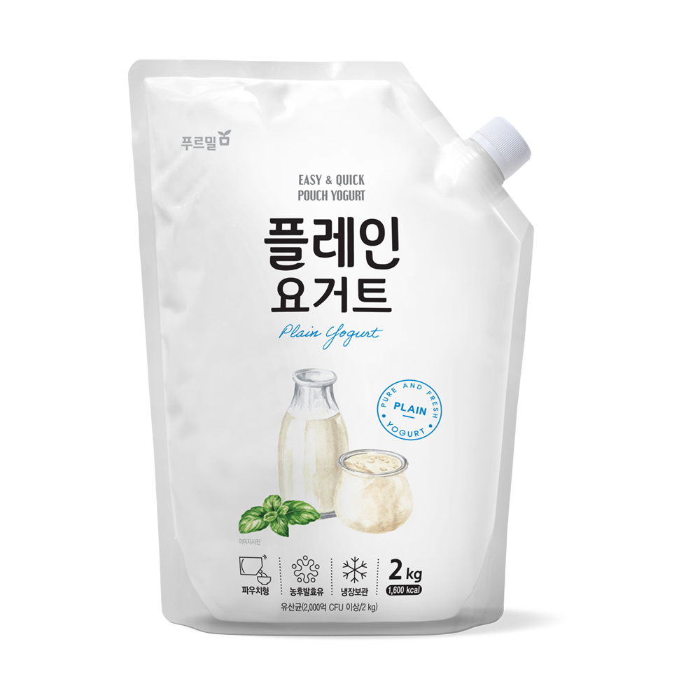 푸르밀 플레인 요거트, 2kg, 1개 상품 이미지 1