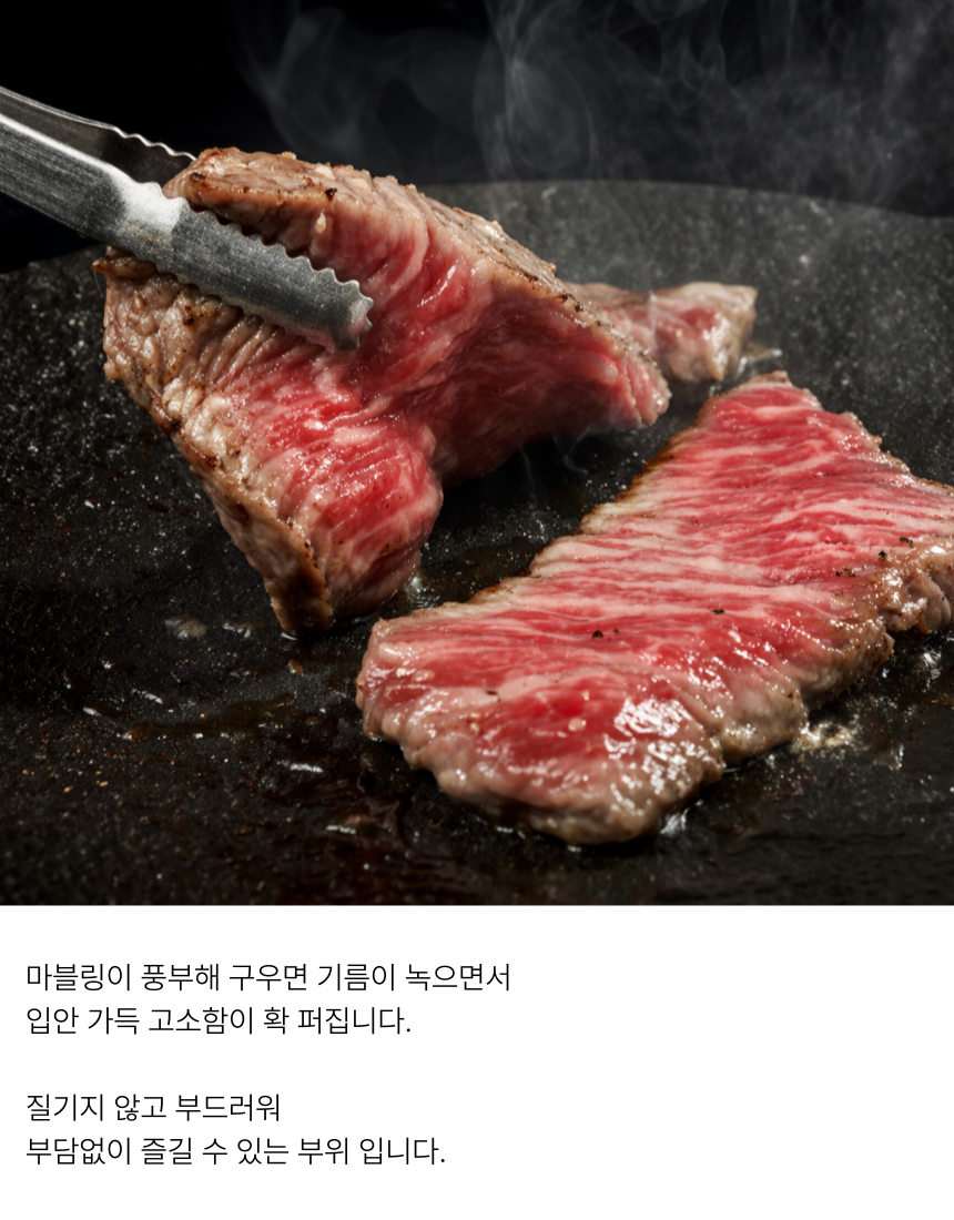 배터지는 소고기 한판 세트, 등심살 300g + 살치살 200g + 부채살 200g + 갈비살 200g + 우삼겹 300g, 1.2kg, 1세트