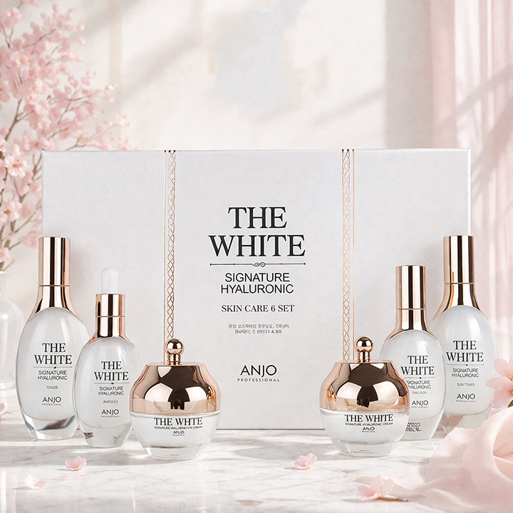 앙쥬 더 화이트 시그니처 8종세트, 쇼핑백 증정, 500ml, 1세트 토스쇼핑 특가