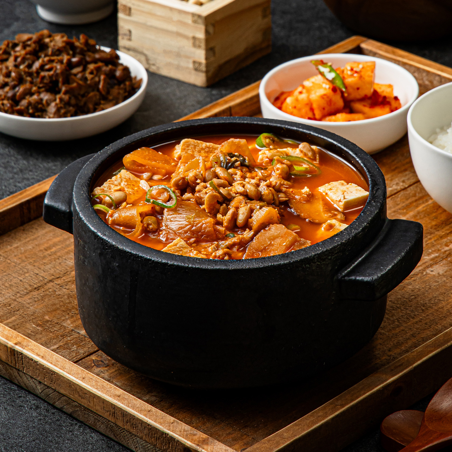 선비찬 두부송송 청국장찌개, 550g, 3개 토스쇼핑 특가