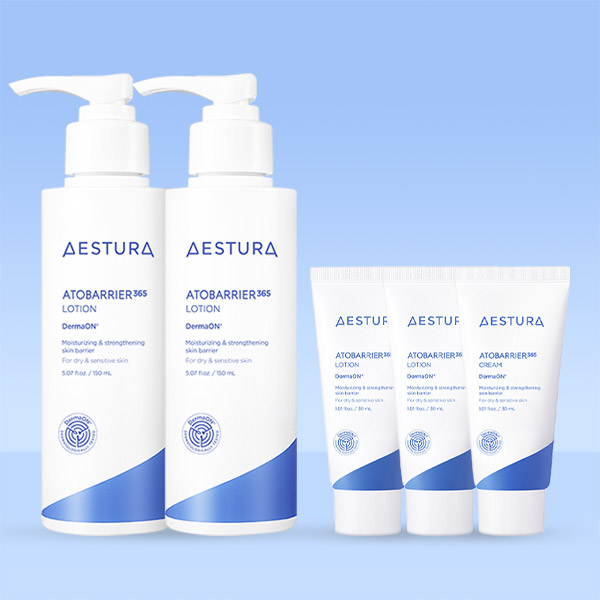 에스트라 아토베리어 365 로션, 150ml, 2개 + 증정 30ml, 2개 + 크림, 30ml, 1개