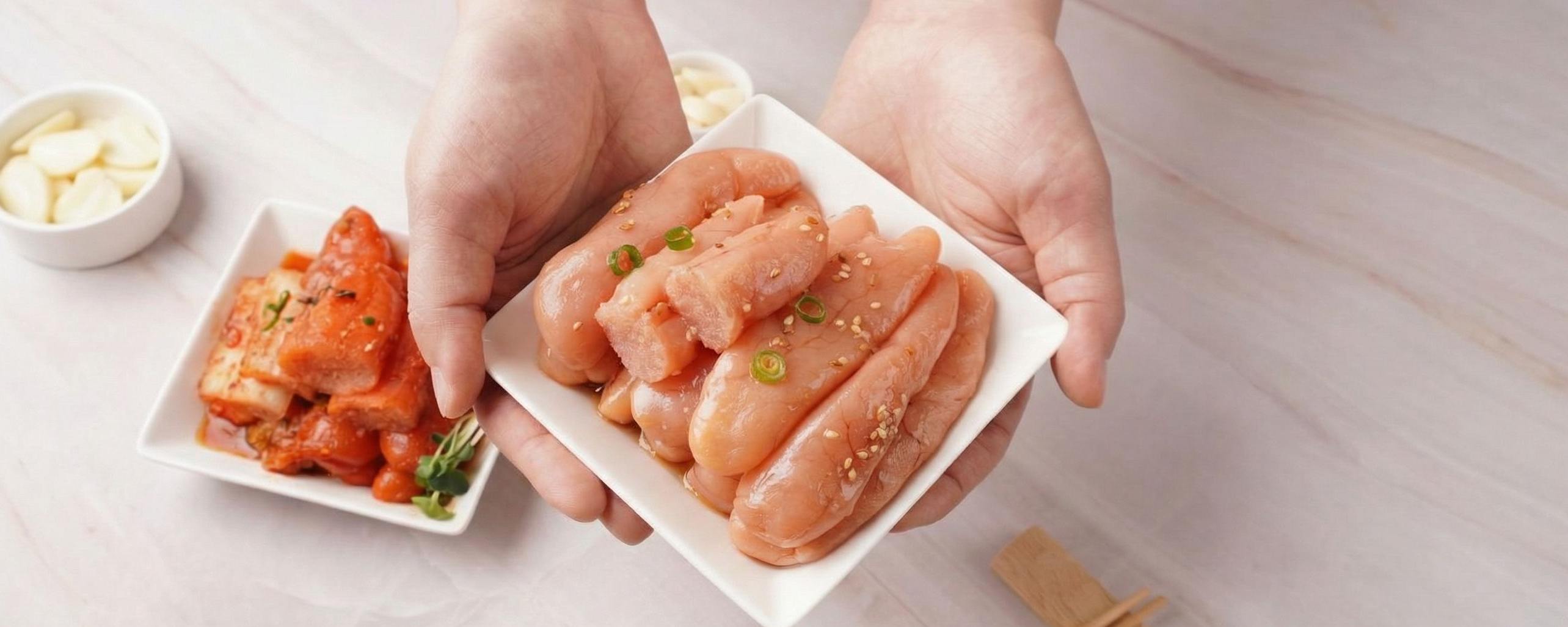 저염 백명란 파지, 400g, 2개