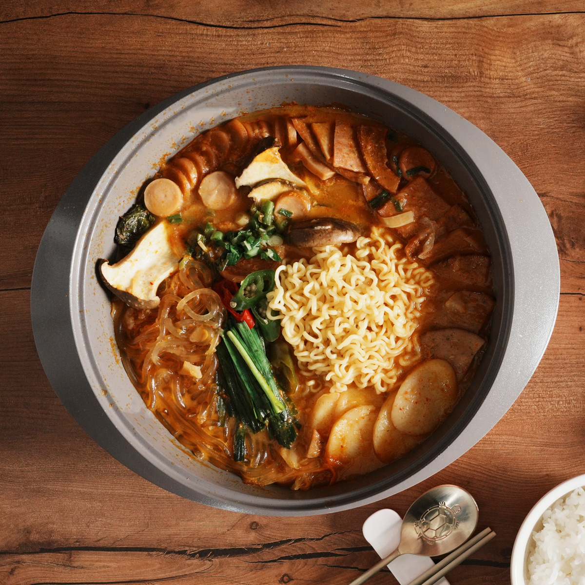 선비찬 사골부대찌개, 얼큰고소 사골육수, 600g, 3개, 라면사리 1봉 증정 상품 이미지 3