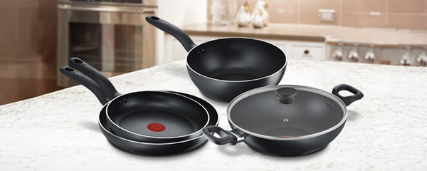 테팔 티타늄 인텐시브 블랙 프라이팬 5종 세트, 프라이팬 24cm + 프라이팬 28cm + 볶음팬 24cm + 양수웍 28cm + 유리뚜껑 28cm, 리퍼, 1세트