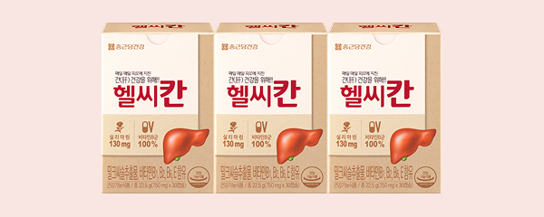 종근당건강 헬씨칸 밀크씨슬, 30정, 3박스