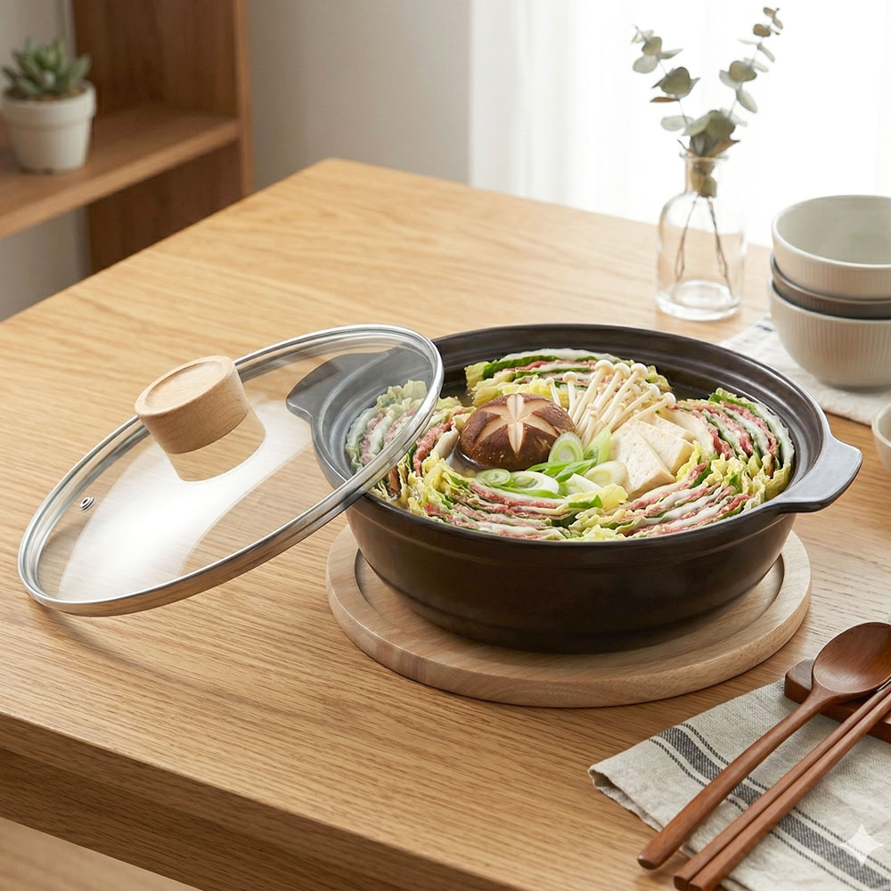 키친플라워 다담 세라믹 인덕션 뚝배기 냄비, 20cm, 1개 + 나무받침대, 1개 가격 추이 키친플라워 다담 세라믹 인덕션 뚝배기 냄비, 20cm, 1개 + 나무받침대, 1개 - 최저가 20,700원