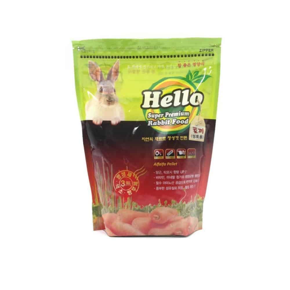 헬로 토끼 먹이, 1.1kg, 1개