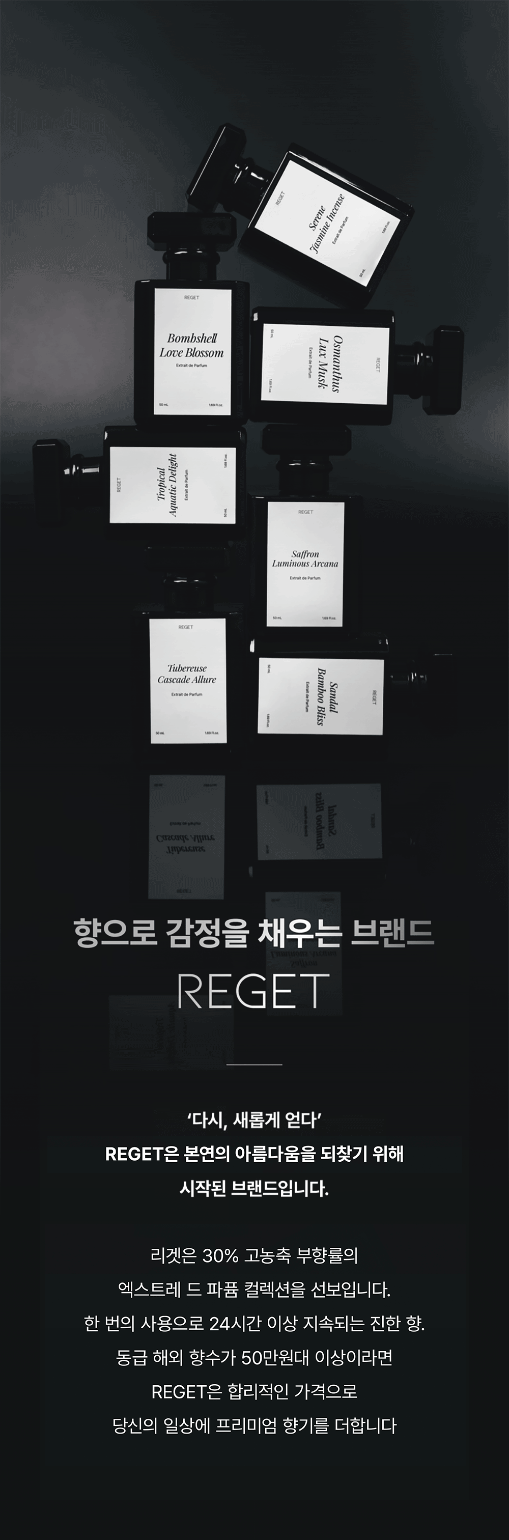리겟 트로피칼 아쿠아틱 딜라이트 엑스트라드퍼퓸, 50ml, 1개 상세 이미지 2