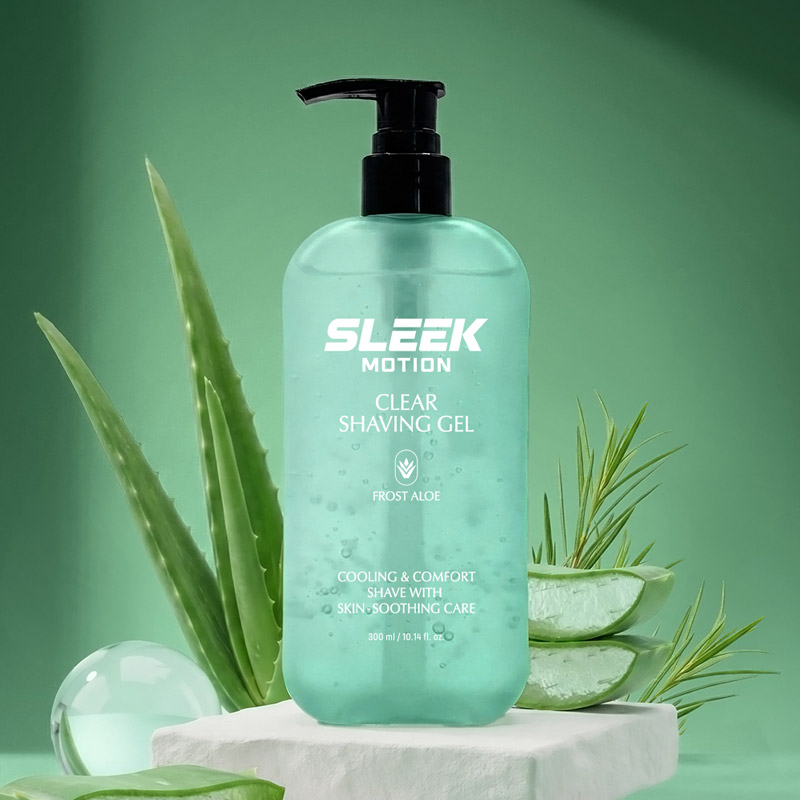 슬릭 클리어 쉐이빙젤 프로스트 알로에, 300ml, 1개