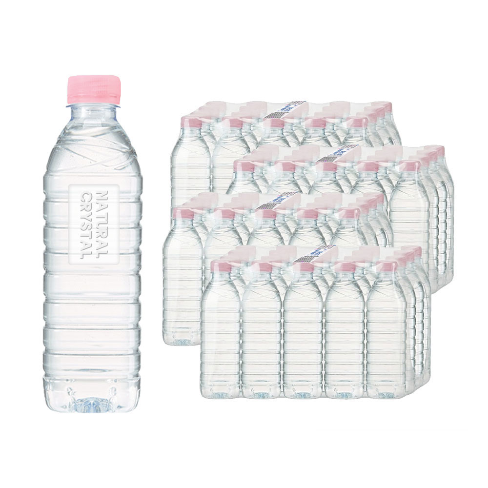 크리스탈 생수, 무라벨, 500ml, 80개 상품 이미지 1