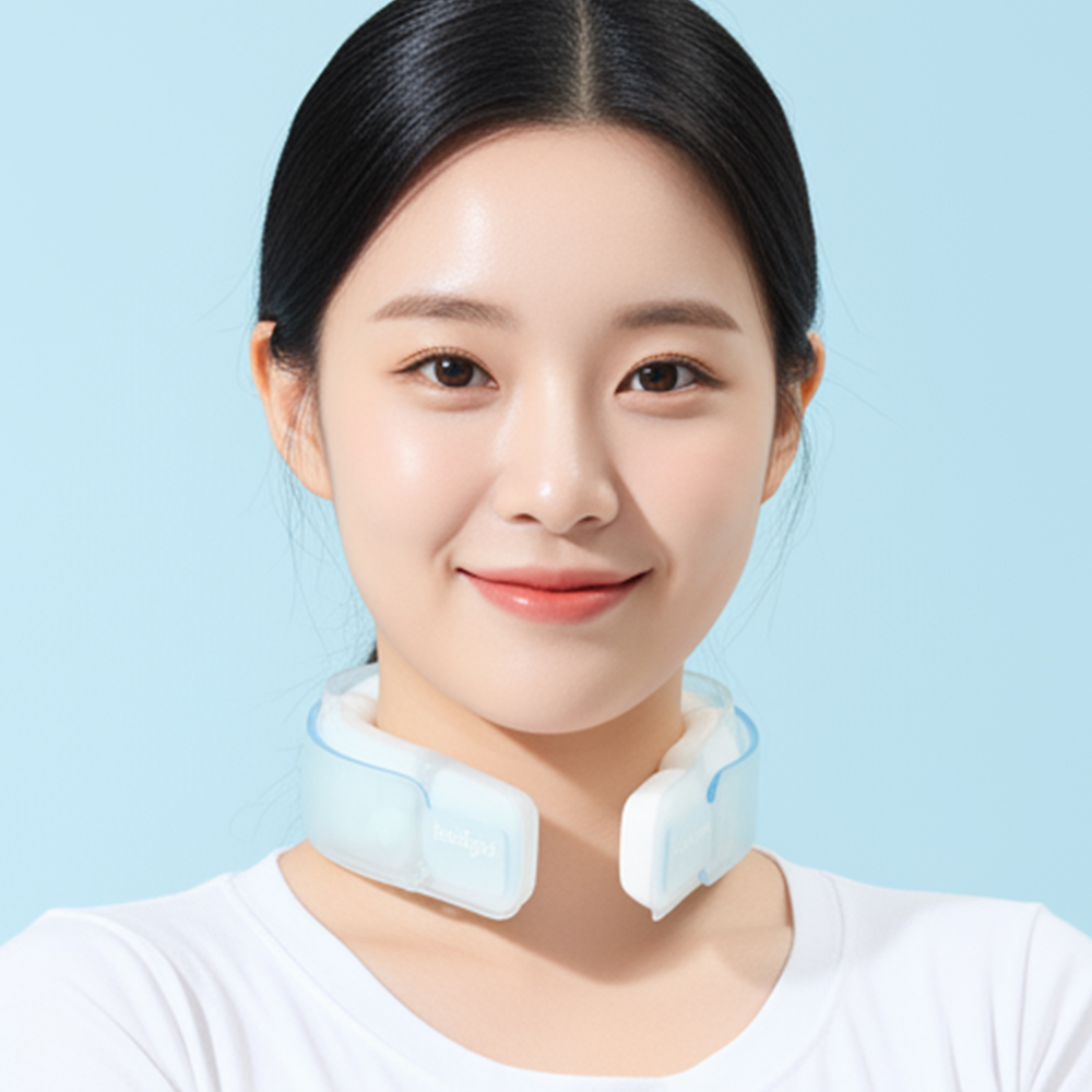 비나잇 와이드 넥쿨러 18도, FREE, 화이트, 2개