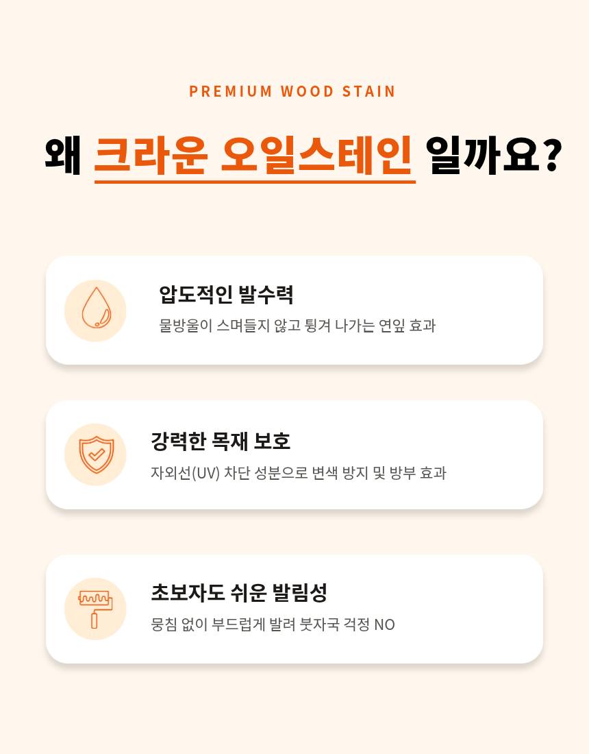 다오네스트 크라운 목재 침투형 오일스테인, 투명, 3.6L, 1개 상세 이미지 5