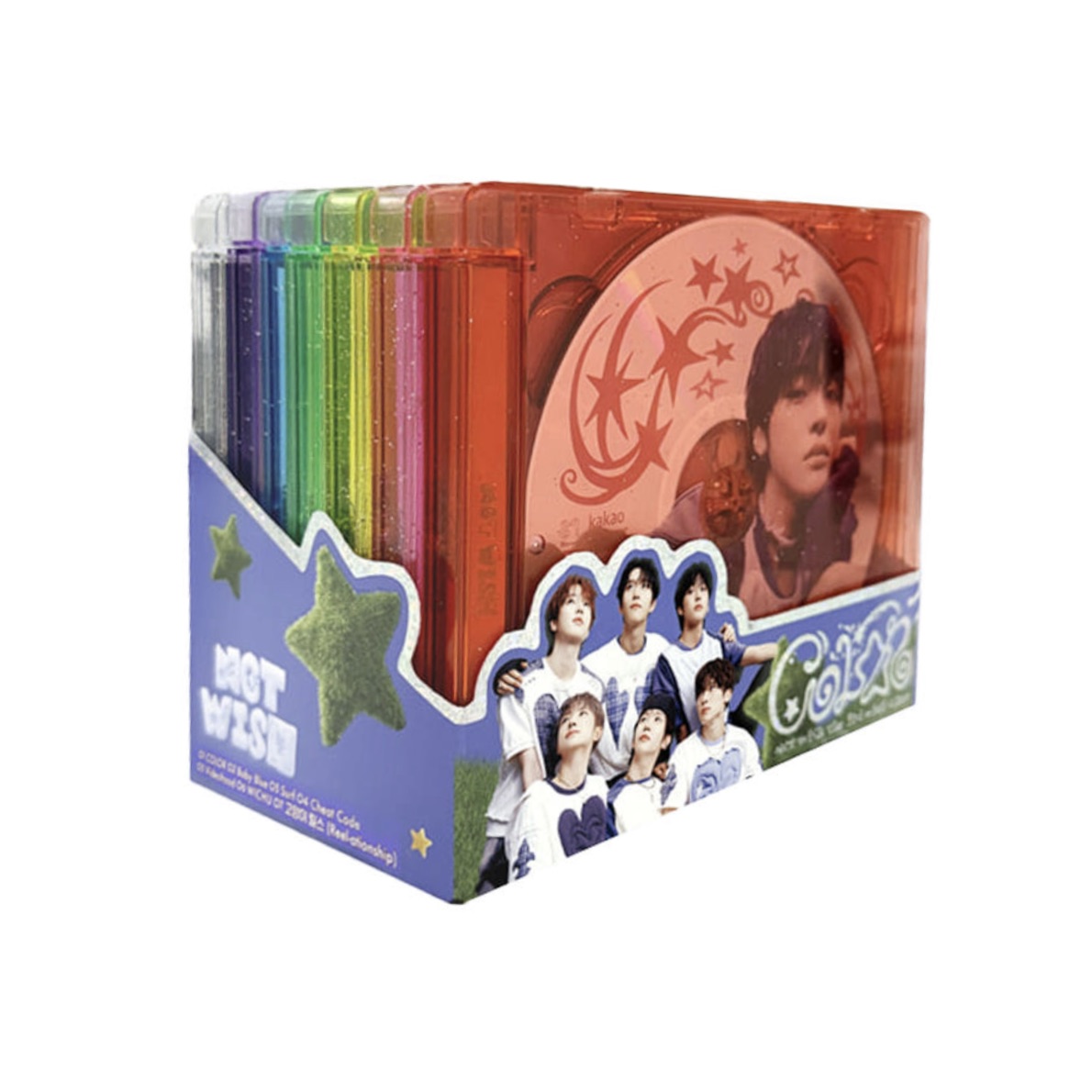 NCT WISH 엔시티 위시 미니 3집 COLOR Jewel Case Ver, 디스크 수량, set 상품 이미지 1