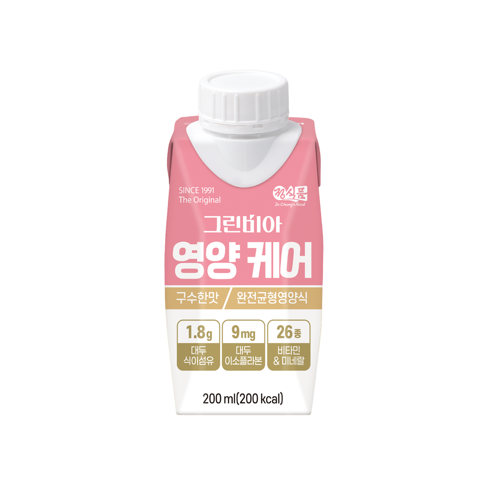 그린비아 영양 케어 구수한맛, 200ml, 18팩 상세 이미지 2