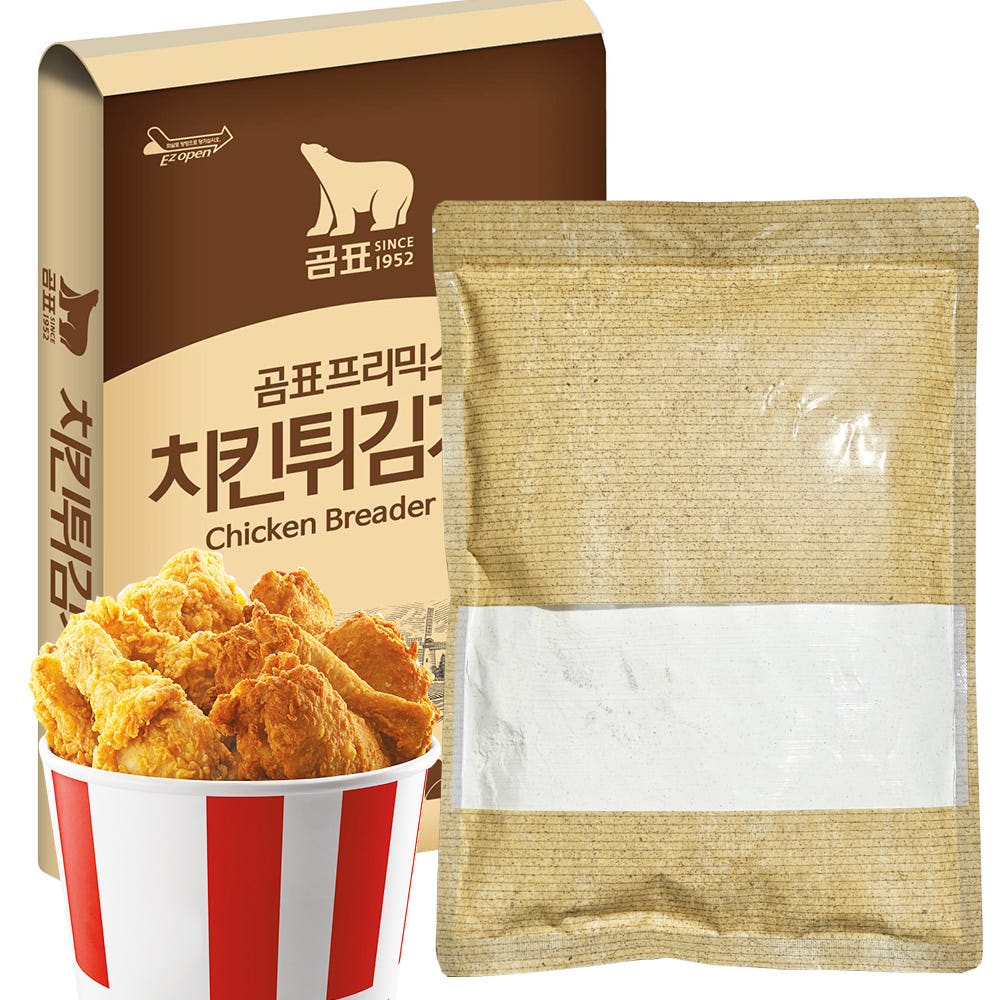 곰표 치킨튀김가루, 소분, 1kg, 1개