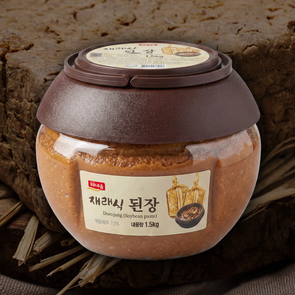 해내음 재래식콩된장, 1.5kg, 1개
