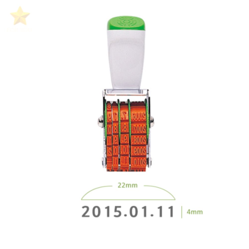 날짜 도장 고무인 날짜 스탬프 조절, 기본, 1개