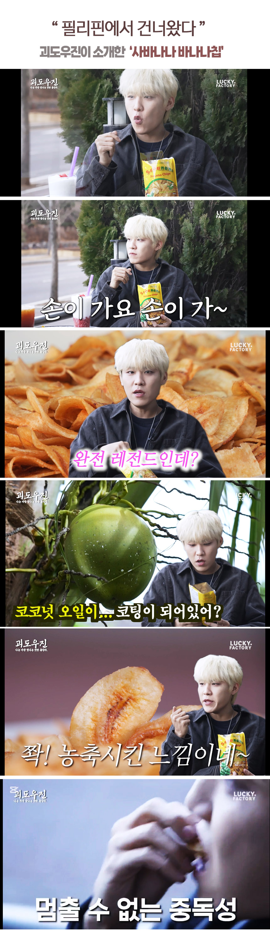 사바나나 바나나칩, 100g, 5봉
