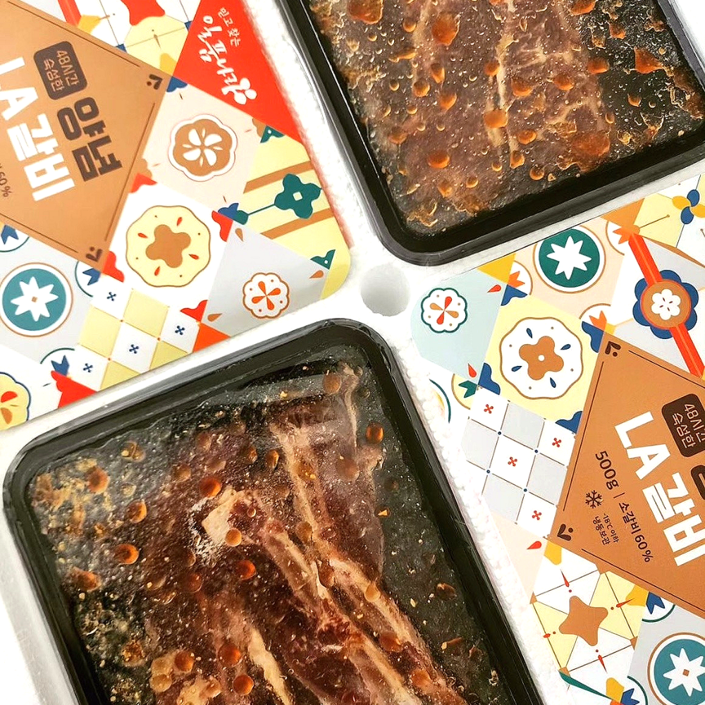 일품나라 호주산 양념 LA갈비, 500g, 2개 상세 이미지 2
