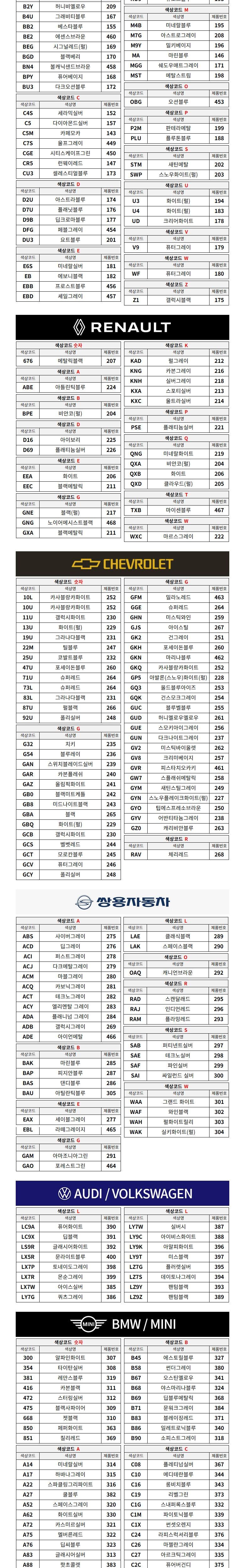 현대자동차 카페인트 2in1 붓펜, WHC 화이트크리스탈펄8, 1개 상세 이미지 6