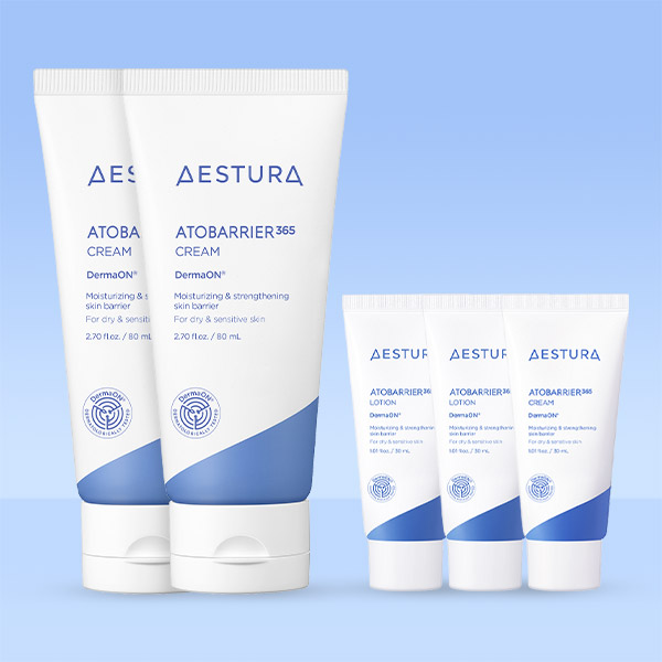 아토베리어365 크림, 80ml, 2개 + 증정 30ml, 1개 + 로션, 30ml, 2개