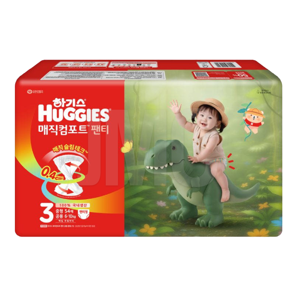 하기스 매직컴포트 팬티형, 3단계, 54매, 1팩