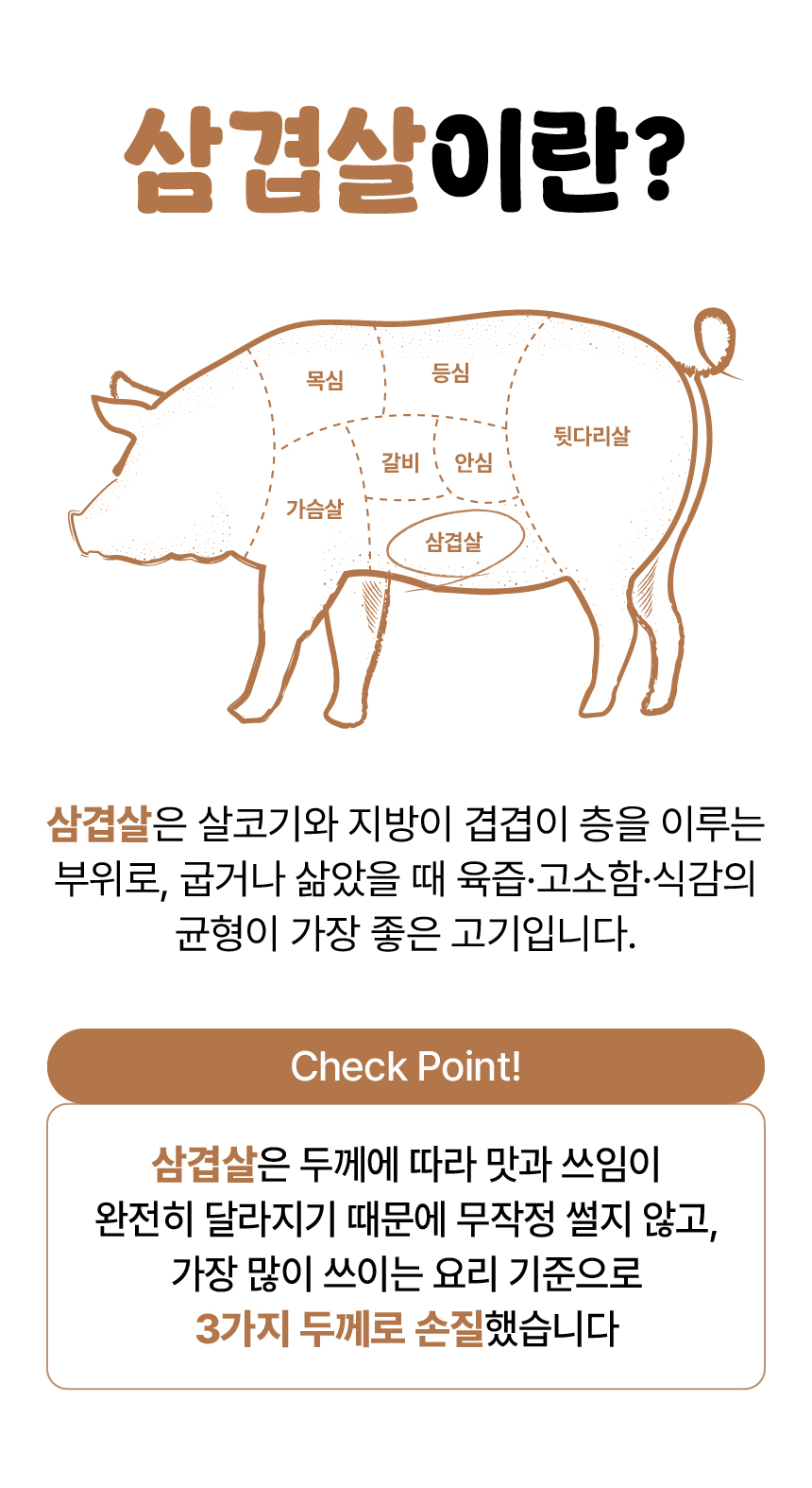 고기중독 통 삼겹살, 2kg, 1개 상세 이미지 4