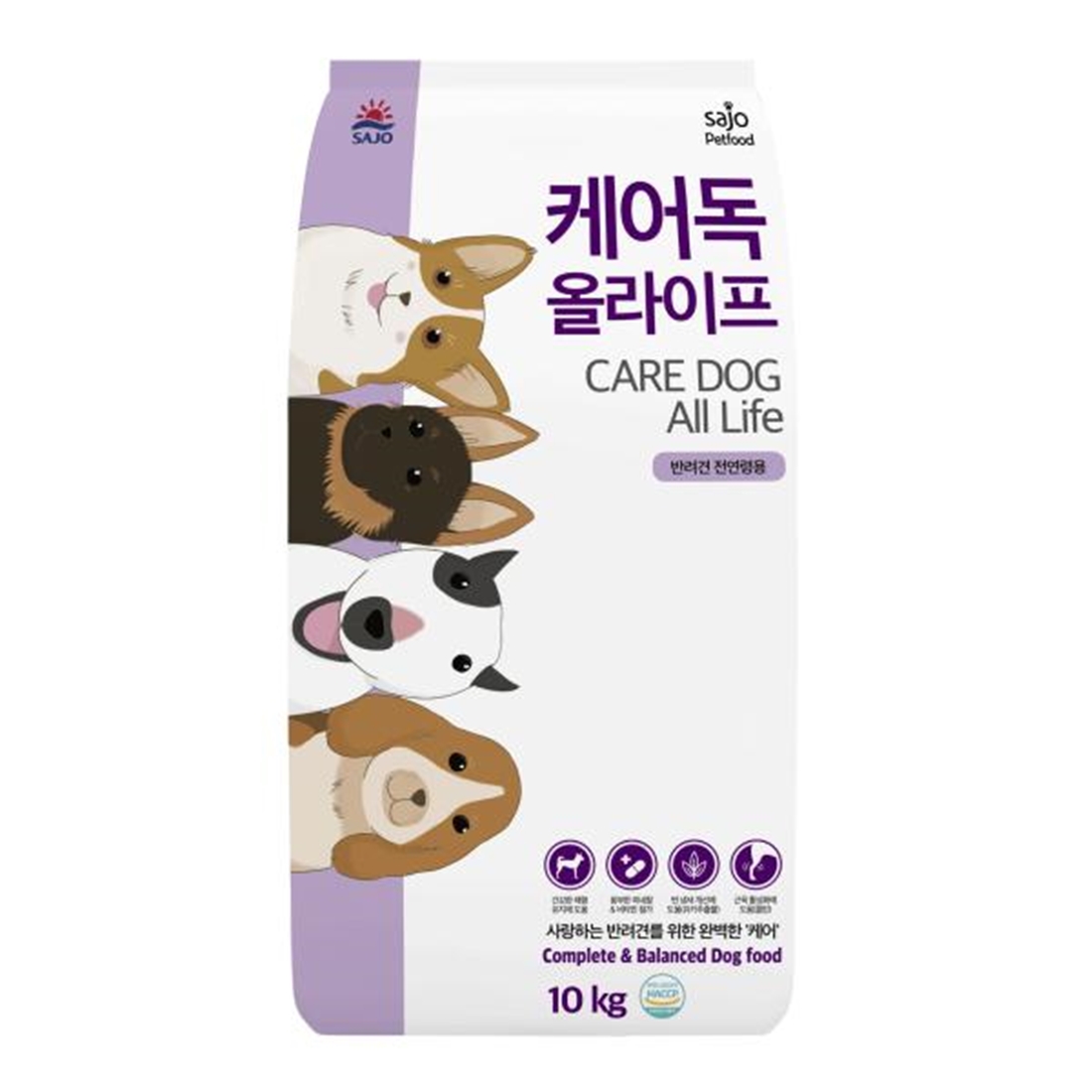 사조 케어독 올라이프, 10kg, 1개