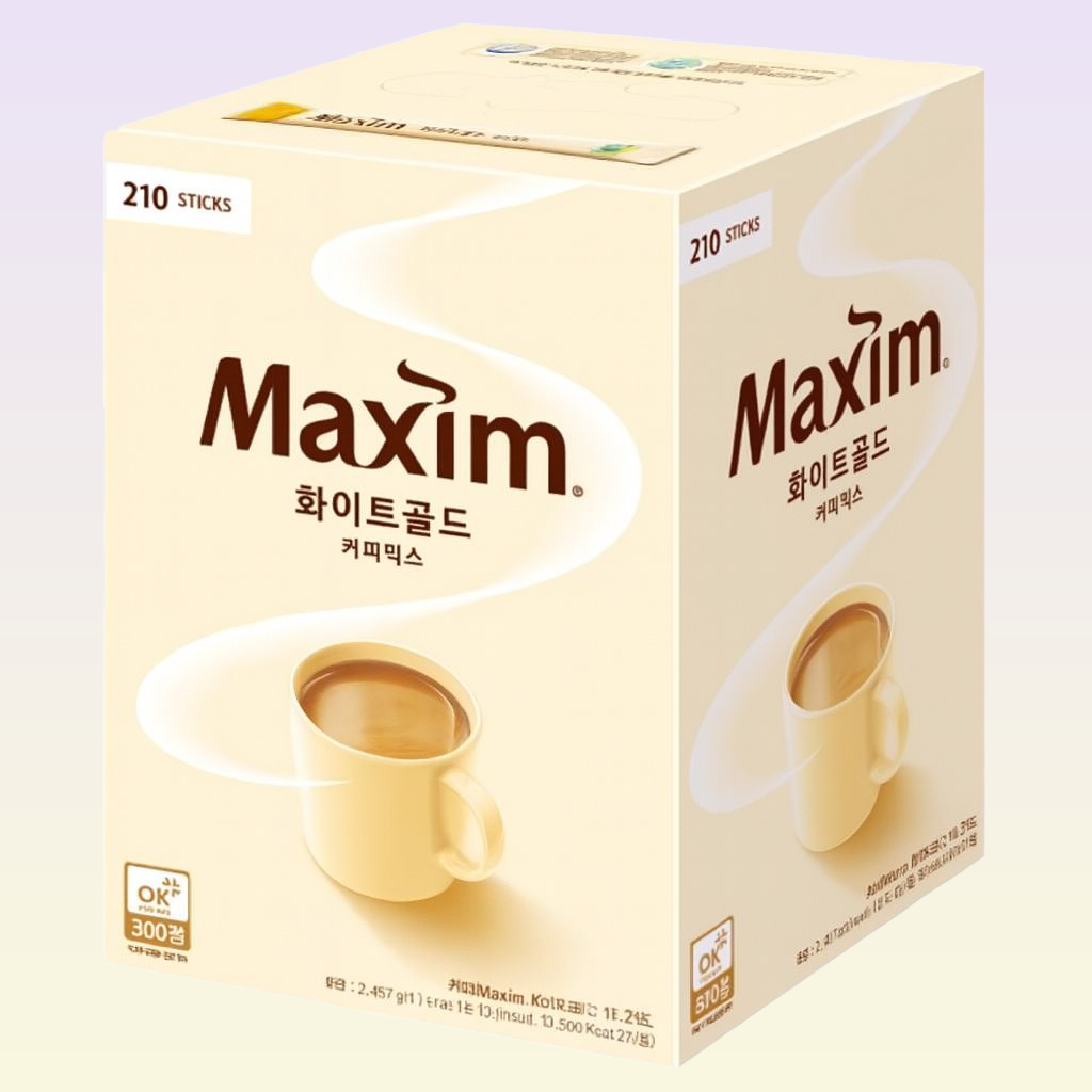 맥심 화이트골드 커피믹스, 11.7g, 210개입, 2개
