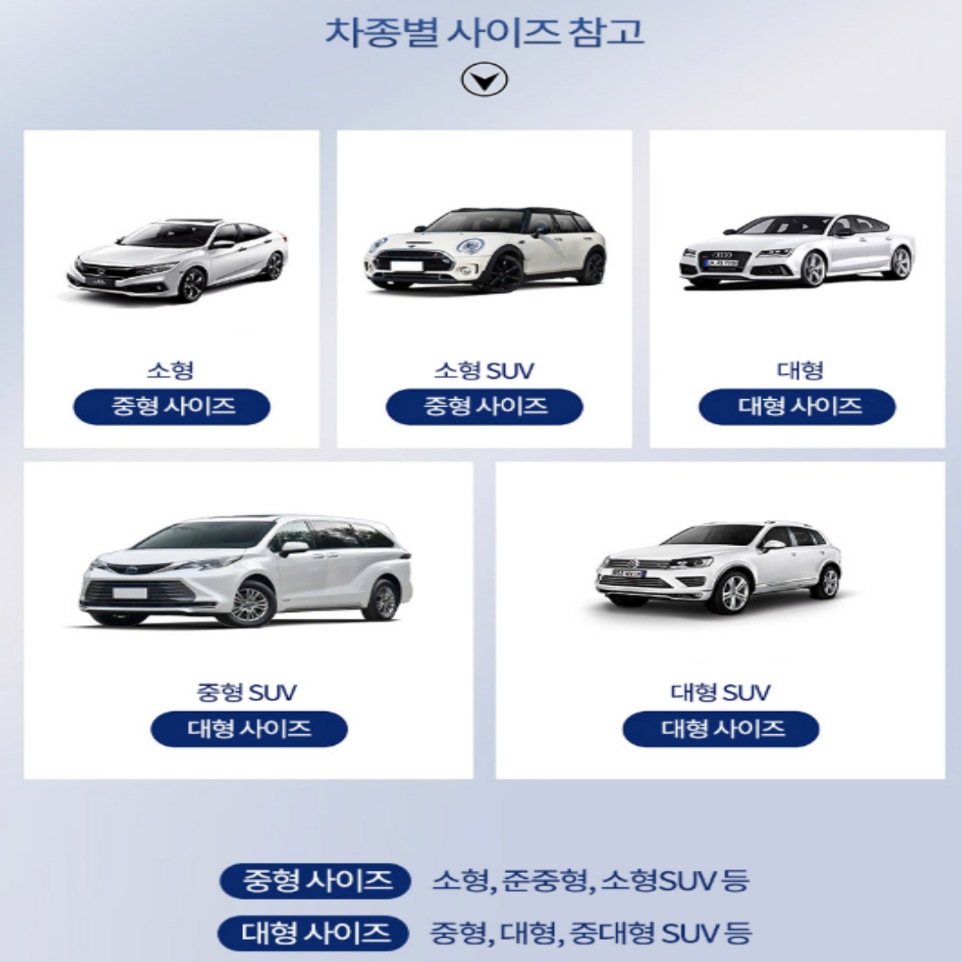 차량용 햇빛가리개, 중형, 1개 상세정보 14