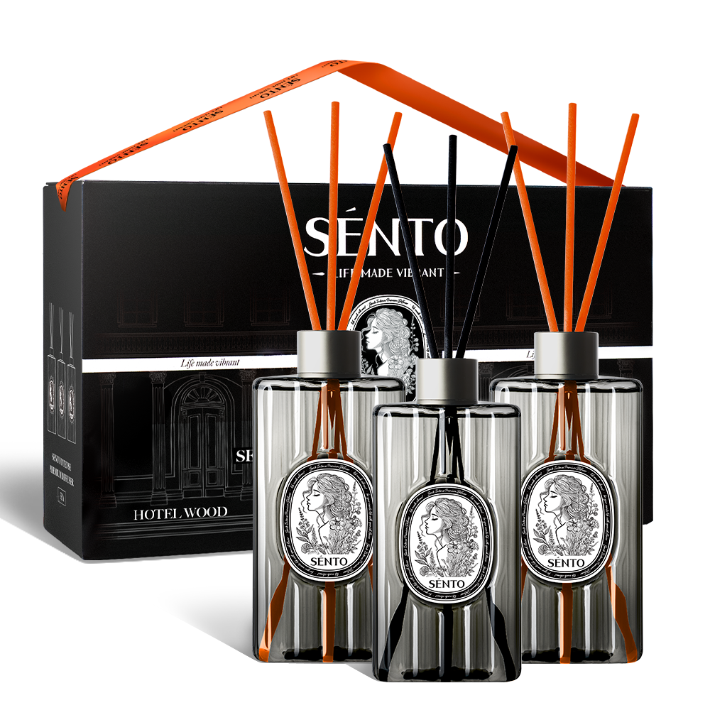 센토 인텐스 프리미엄 대용량 디퓨저, 호텔우드, 550ml, 3개 상품 이미지 1