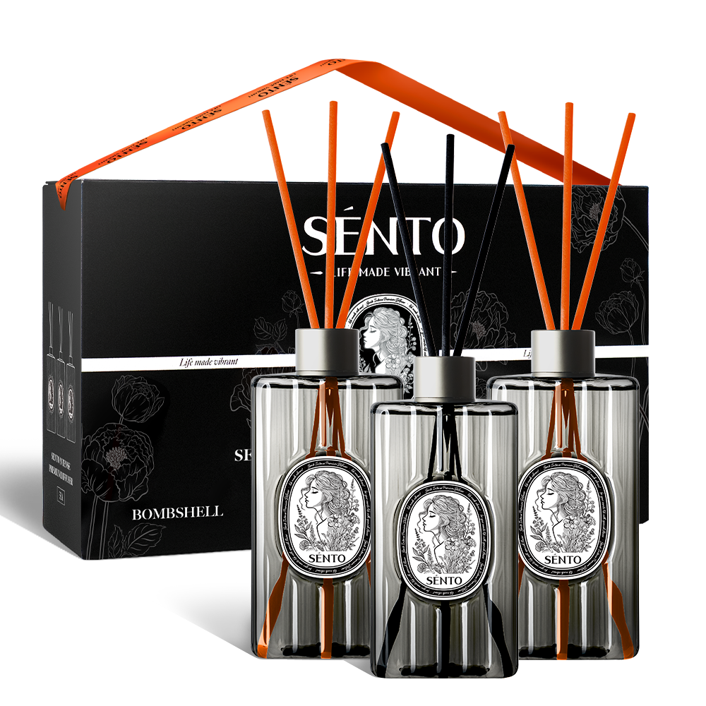 센토 인텐스 프리미엄 대용량 디퓨저, 밤쉘, 550ml, 3개 상품 이미지 1