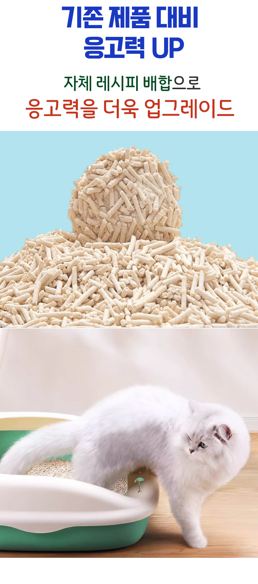 메디펫 고양이 두부모래, 녹차향, 10L, 5개 상세 이미지 3