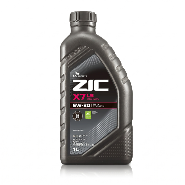 SK엔무브 ZIC 지크 X7 LS 5W30 고급 합성 엔진오일, C2&C3, 1L, 1개 상세 이미지 2