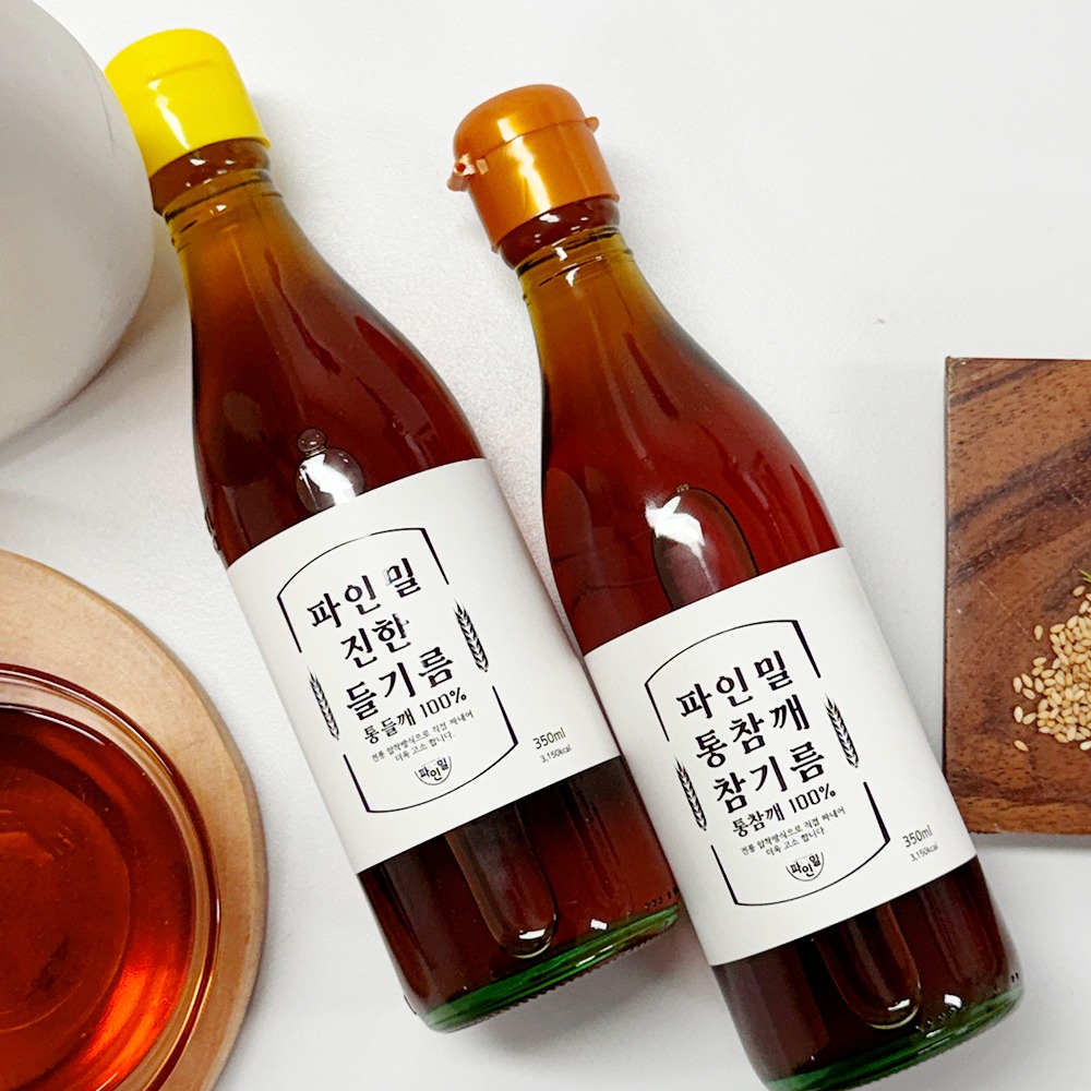 파인밀 참기름, 전통압착, 350ml, 2병 상품 이미지 3