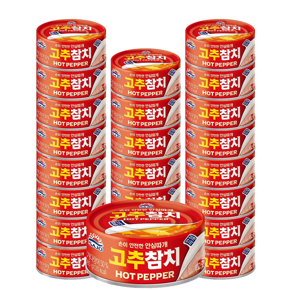 사조 고추참치, 85g, 24개