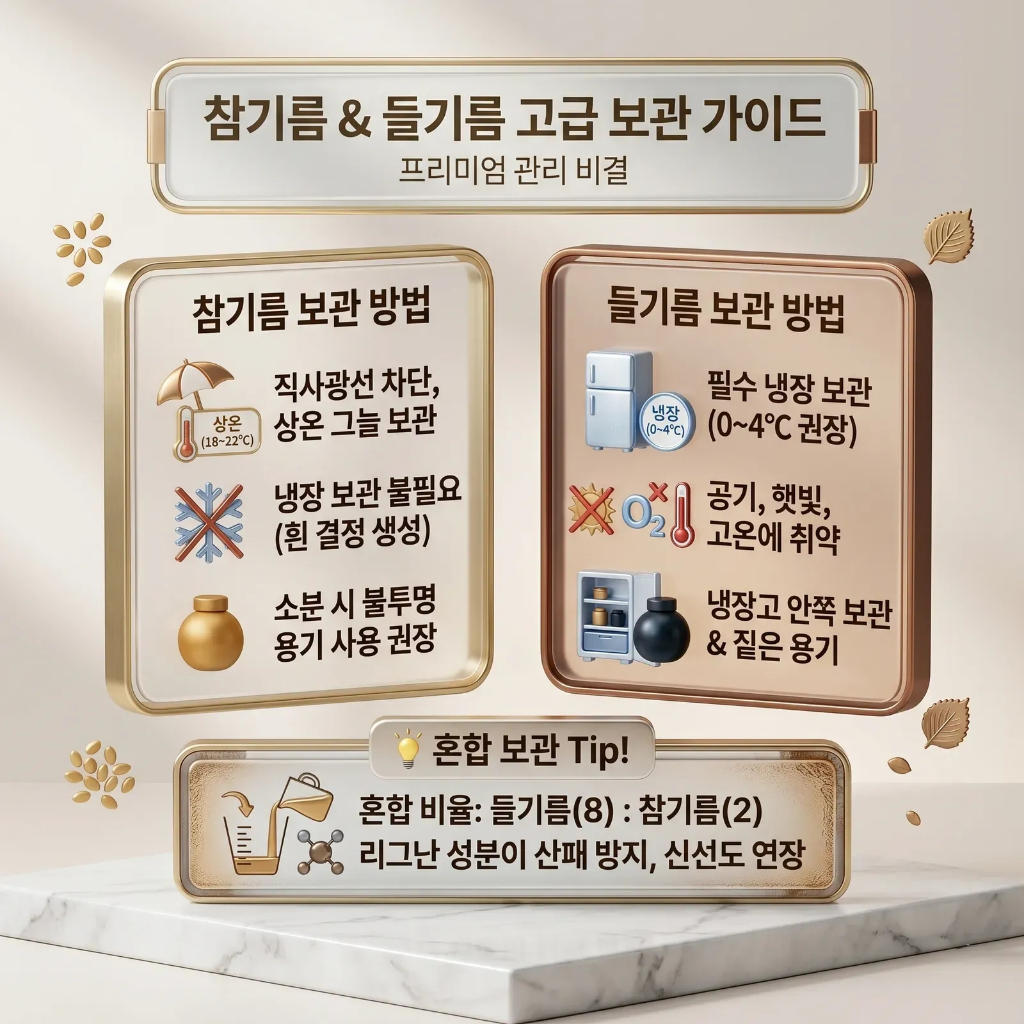 들녘 전통압착 더 진한 통참깨100퍼센트 참기름 + 통들깨100퍼센트 들기름, 350ml, 2병, 1세트
