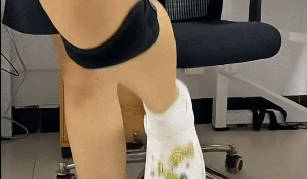 한담컴퍼니 슬개골 무릎 보호대, 블랙, 2개 상세 이미지 3