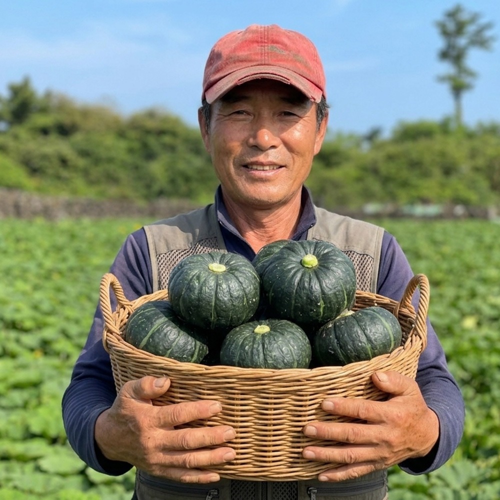 제주 미니 밤호박, 10kg, 1박스