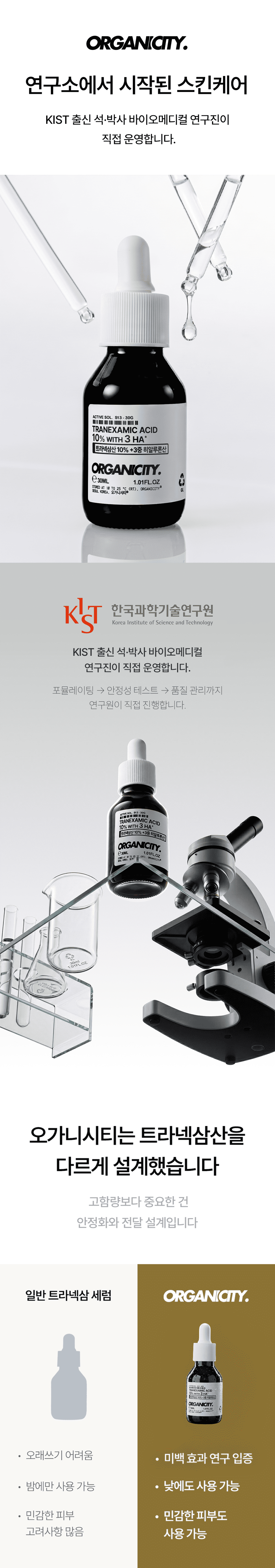 오가니시티 트라넥삼산 10퍼센트 기미 세럼, 30ml, 1개