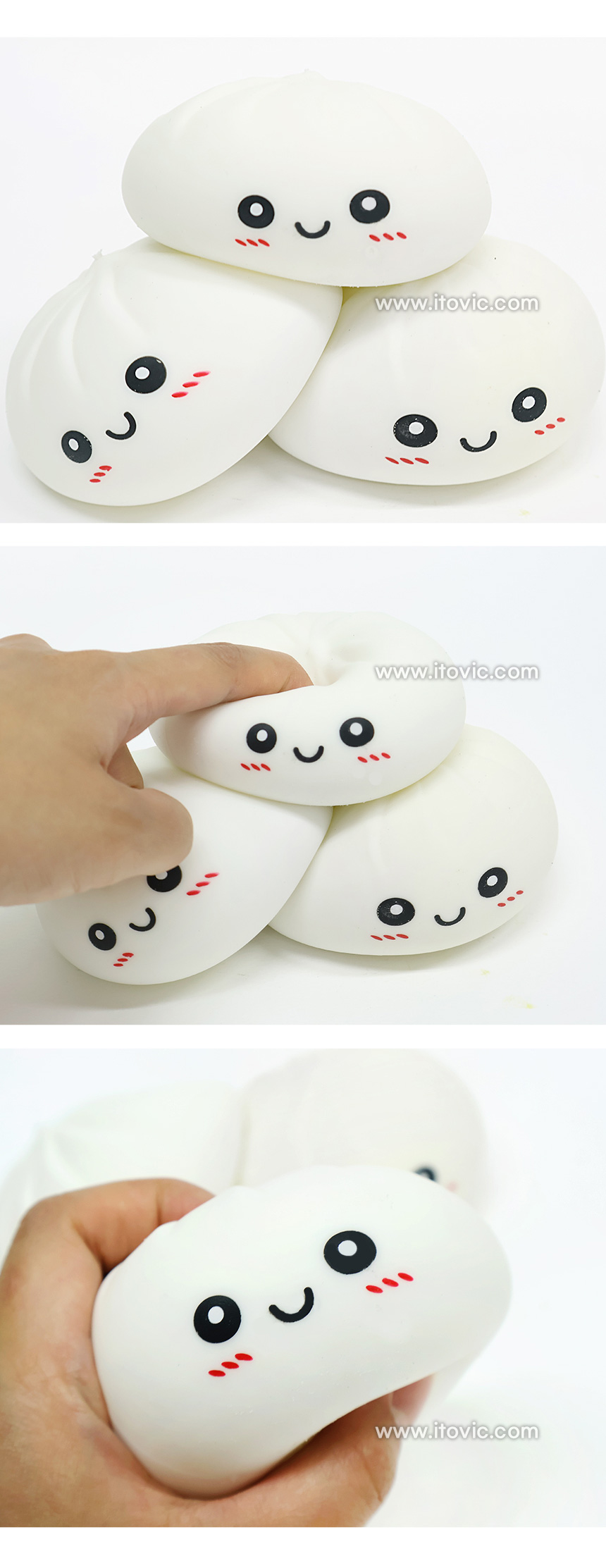 명장 왕만두 말랑모찌 2탄, 화이트, 1개 상세 이미지 3