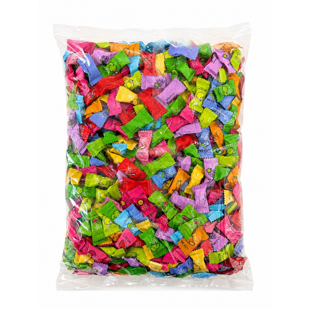 무설탕 비타민C 캔디, 12가지맛, 1kg, 3개