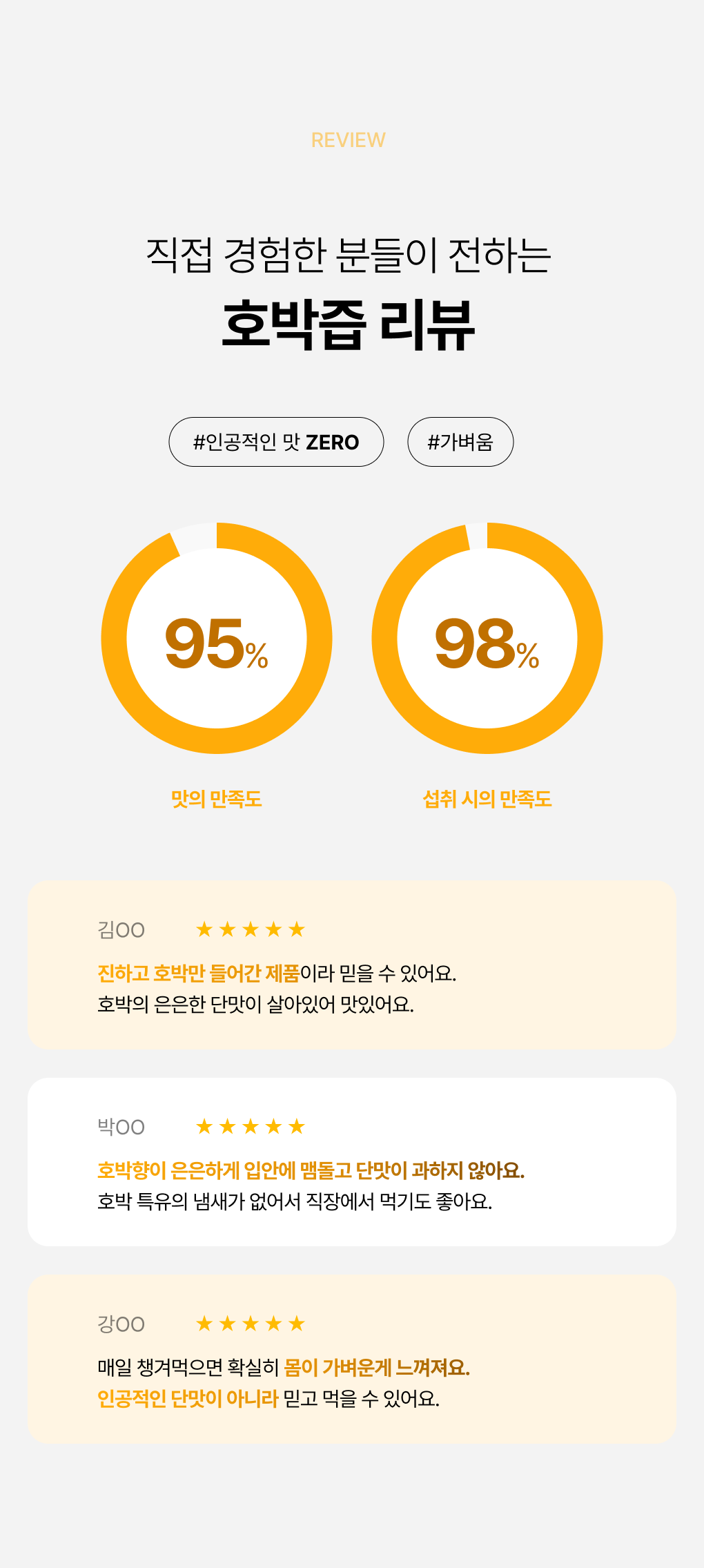 푸릇담 젊은농부 호박즙, 100ml, 60팩