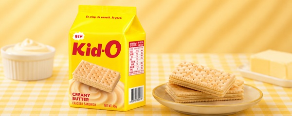 키도 크리미 버터향 크래커, 90g, 8개